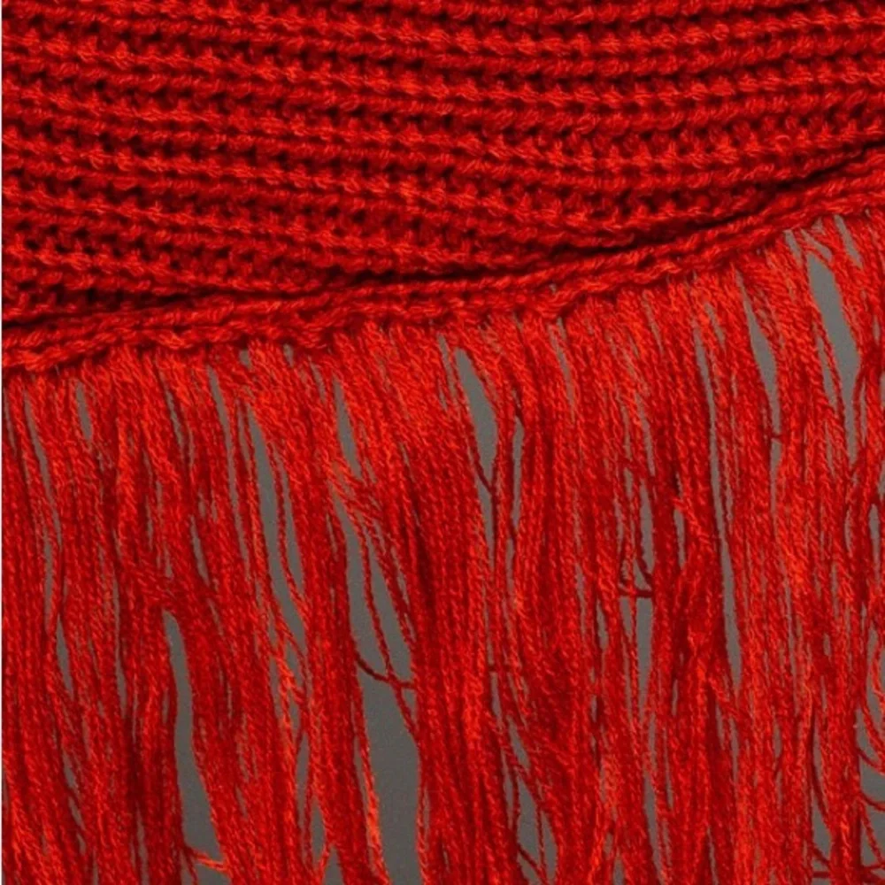 *24 HOUR SALE* All The Rage Rust Fringe Sleeve Sweater - Picture 5 of 13